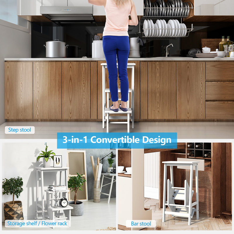 WFX Utility Pocklingt 3 Step Lightweight Step Stool Reviews Wayfair